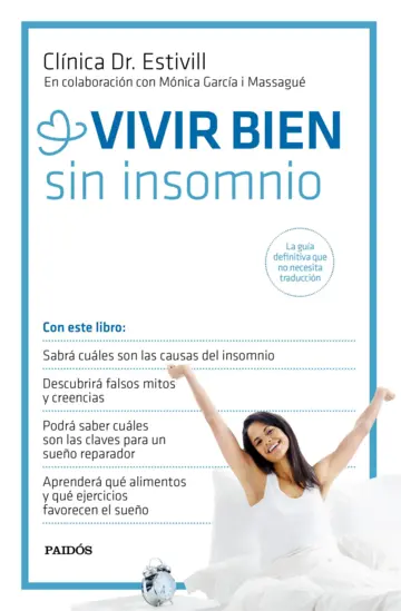 Portada del libro: Vivir bien sin insomnio