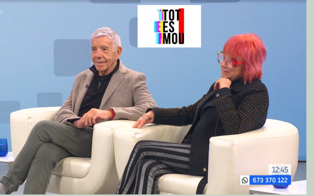 El Dr. Eduard Estivill visita el plató del programa TOT ES MOU en TV3 para hablar de la apnea del sueño.