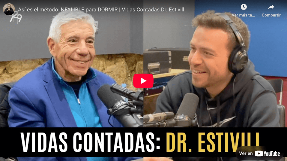 El Dr. Eduard Estivill en el podcast ‘Vidas Contadas’