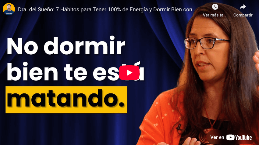 Dra. Carla Estivill en el podcast ‘Happiness Destination by UDON’: 7 Hábitos para Tener 100% de Energía y Dormir Bien