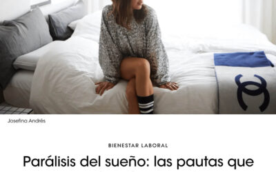 Daniela Giardino en Vogue Líderes: Parálisis del sueño, qué es y cómo evitarla
