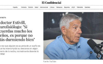 En El Confidencial: “Si recuerdas mucho los sueños, es porque no estás durmiendo bien”