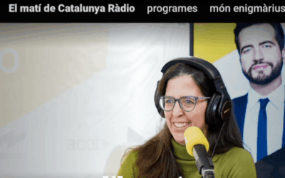 Carla Estivill en El matí de Catalunya Ràdio: sueño y menopausia