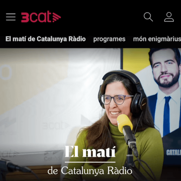 Carla Estivill en Catalunya Radio